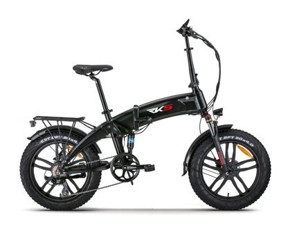 RKS RD5 250 W 70 Km 20 Jant 7 Vites Katlanır Elektrikli Bisiklet Siyah