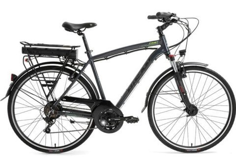 Bisan Comet 250 W 150 Km 28 Jant 21 Vites Elektrikli Şehir / Tur Bisikleti Gri