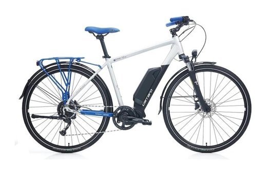 Carraro E-Tıme Mars 250 W 60 Km 28 Jant 9 Vites Elektrikli Şehir / Tur Bisikleti Mavi-Gri