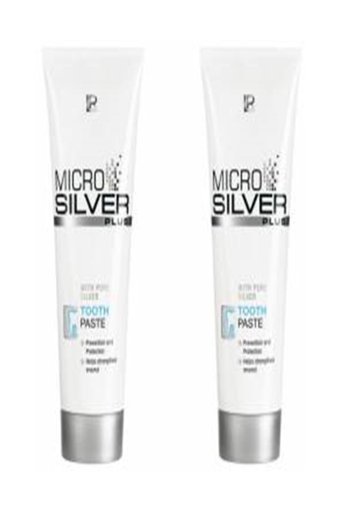 LR Microsilver Plus Florürlü Diş Macunu 2x75 ml