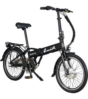 Enik Shimano Nexus 250 W 50 Km 20 Jant 3 Vites Katlanır Elektrikli Bisiklet Siyah