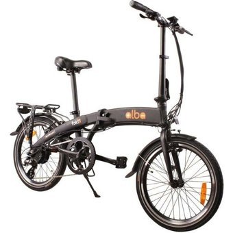 Alba Fold 2 250 W 60 Km 20 Jant 7 Vites Elektrikli Bisiklet Siyah