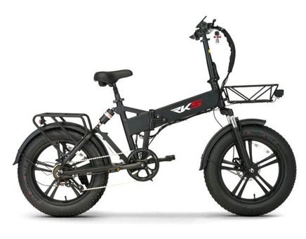 RKS RX5 250 W 80 Km 20 Jant 7 Vites Elektrikli Bisiklet Siyah