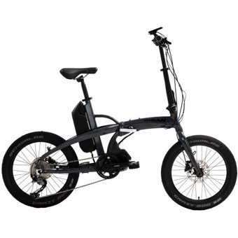 Bisan E-Folding Strike 250 W 100 Km 20 Jant 9 Vites Katlanır Elektrikli Bisiklet Siyah