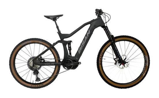 Bisan Zeus Deore 250 W 100 Km 29 Jant 7 Vites Elektrikli Dağ Bisikleti Siyah