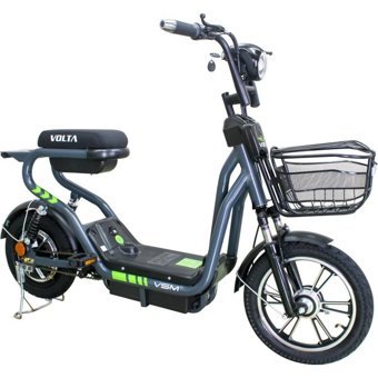 Volta VSM 250 W 40 Km 20 Jant 7 Vites Elektrikli Bisiklet Siyah-Yeşil