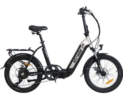 Strada E-Next 250 W 28 Jant 7 Vites Katlanır Elektrikli Bisiklet Siyah