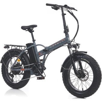 Corelli Voniq Fatbike 250 W 100 Km 20 Jant 7 Vites Elektrikli Bisiklet Gri