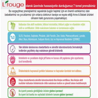 L'rouge Dental Complex Organik Florürsüz Diş Macunu 125 gr