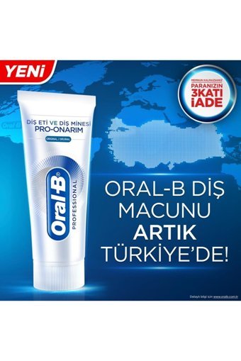Oral-B Cross Action Naneli Florürlü Diş Macunu 50 ml