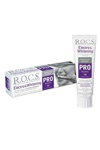 R.O.C.S. Electro & Whitening Florürsüz Diş Macunu 135 gr