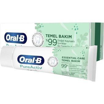 Oral-B Pureactiv Naneli Florürlü Diş Macunu 75 ml