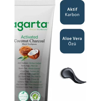 Agarta Hindistan Cevizi Organik Florürsüz Diş Macunu 3x100 ml