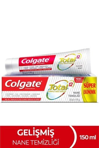Colgate Total Naneli Florürlü Diş Macunu 150 ml