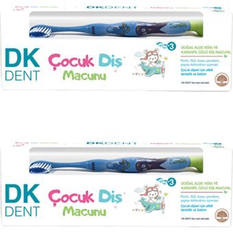 Dermokil Dk Dent Orman Meyveli-Propolisli Organik Florürsüz Diş Macunu 2x50 ml