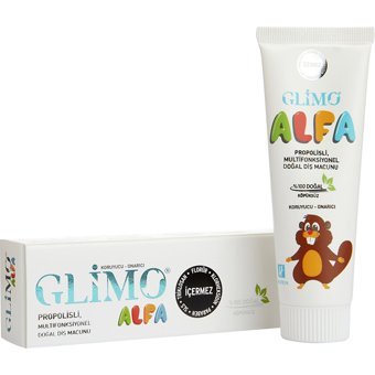 Glimo Alfa Propolis Organik Florürsüz Diş Macunu 50 ml