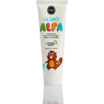 Glimo Alfa Propolis Organik Florürsüz Diş Macunu 50 ml