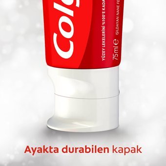 Colgate Optik Beyaz Naneli Organik Florürlü Diş Macunu 4x75 ml