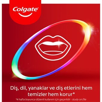 Colgate Total Gelişmiş Temizlik Beyazlık Beyazlatıcı Naneli Florürlü Diş Macunu 150 ml