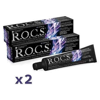 Rocs Sensations Ekstra Beyazlatıcı Florürsüz Diş Macunu 60 ml