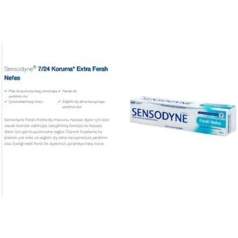 Sensodyne Ferah Nefes Florürlü Diş Macunu 6x100 ml