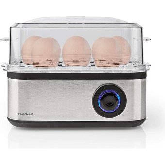 Nedis Jajowar KAEB130EAL 8'li 500 Watt Plastik Inox Yumurta Haşlayıcı