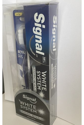 Signal White System Aktif Karbon Florürlü Diş Macunu 75 ml