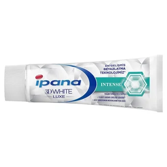 İpana 3 Boyutlu Beyazlık Luxe Naneli Florürlü Diş Macunu 4x75 ml