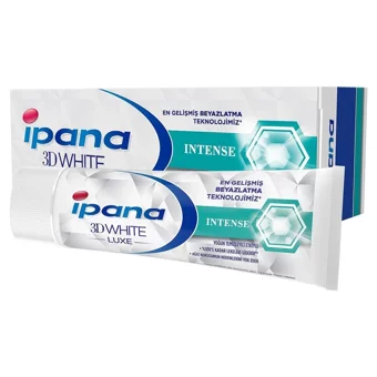 İpana 3 Boyutlu Beyazlık Luxe Naneli Florürlü Diş Macunu 4x75 ml