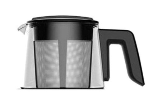 King Kcm330 1800 W Işıklı Cam Siyah Çay Makinesi