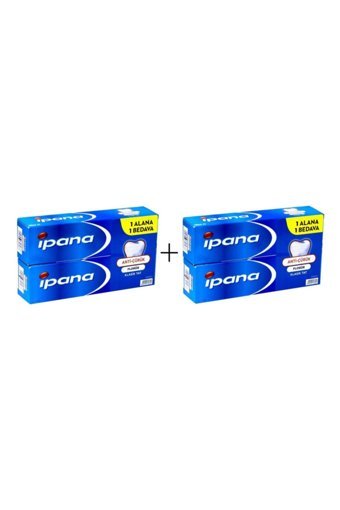 İpana Anti Çürük Naneli Florürlü Diş Macunu 2x6 ml