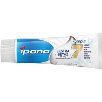 İpana Komple 7 Beyazlık Naneli Florürlü Diş Macunu 2x65 ml
