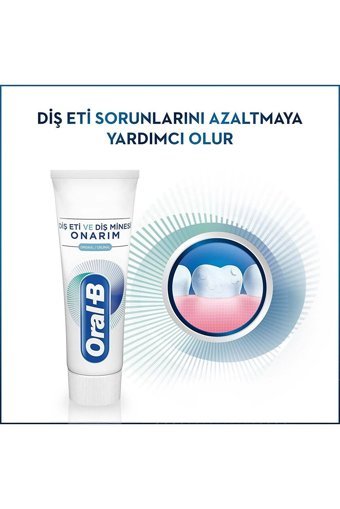 Oral-B Pro Onarım Naneli Florürlü Diş Macunu 50 ml