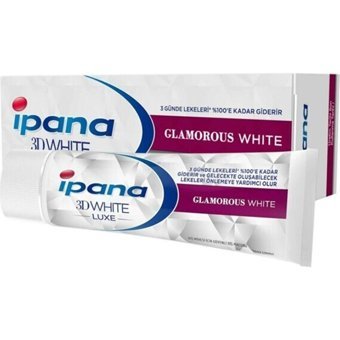 İpana 3D White Luxe Glamorous White Naneli Florürlü Diş Macunu 6x75 ml