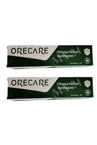 ORECARE Chinese Herbal Organik Florürsüz Diş Macunu 2x135 gr