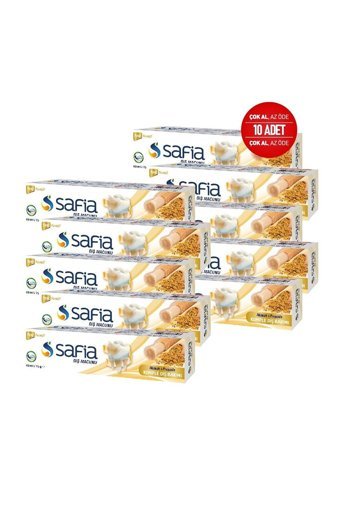 Safia Organik Florürsüz Diş Macunu 10x75 gr