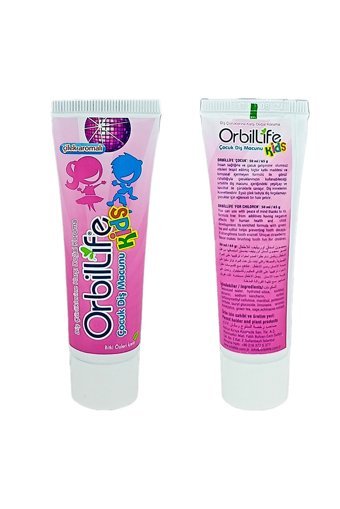 Orbillife Çilekli Florürlü 3 Yaş Çocuk Diş Macunu 50 ml