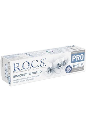 R.O.C.S. Pro Brackets Ortho Organik Florürsüz Diş Macunu 74 gr