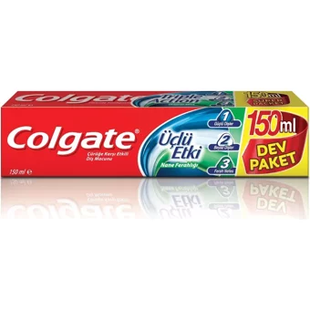 Colgate Üçlü Etki Naneli Florürlü Diş Macunu 150 ml