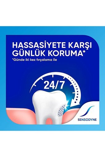 Sensodyne Derin Temizlik Hassasiyet Florürlü Diş Macunu 2x75 ml