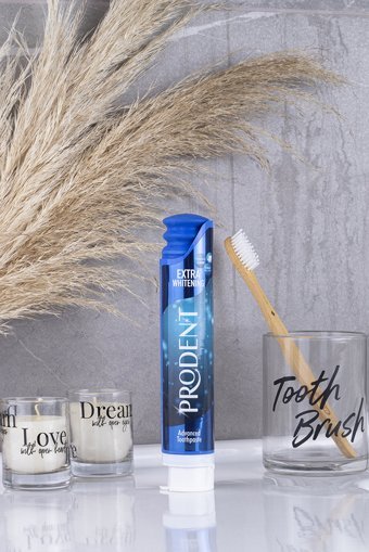 Prodent Ekstra Beyazlatıcı Naneli Organik Florürsüz Diş Macunu 90 gr
