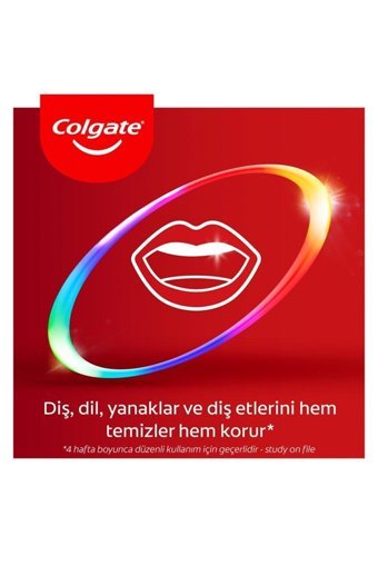 Colgate Total Profesyonel Beyazlık Naneli Florürlü Diş Macunu 4x75 ml