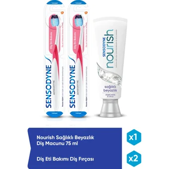 Sensodyne Nourish Naneli Florürlü Diş Macunu 75 ml
