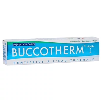 Buccotherm Çürük Önleyici Naneli Organik Florürlü Diş Macunu 75 ml