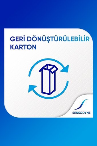 Sensodyne Nourish Doğal Beyazlık Organik Florürlü Diş Macunu 50 ml