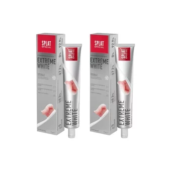 Splat Extreme White Florürsüz Diş Macunu 2x75 ml