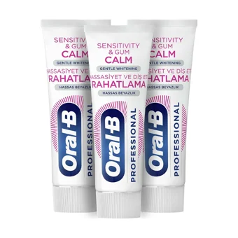 Oral-B Professional Naneli Florürlü Diş Macunu 3x75 ml