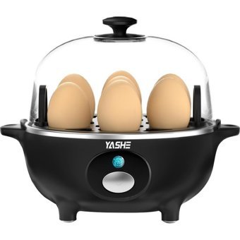 Yashe 7'li 360 Watt Plastik Siyah Yumurta Haşlayıcı