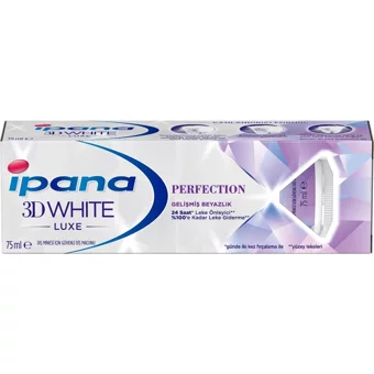 İpana 3 Boyutlu Beyazlık Luxe Naneli Florürlü Diş Macunu 5x75 ml