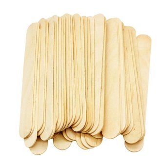 Brn Store Ahşap 100 Adet Ağda Spatulası